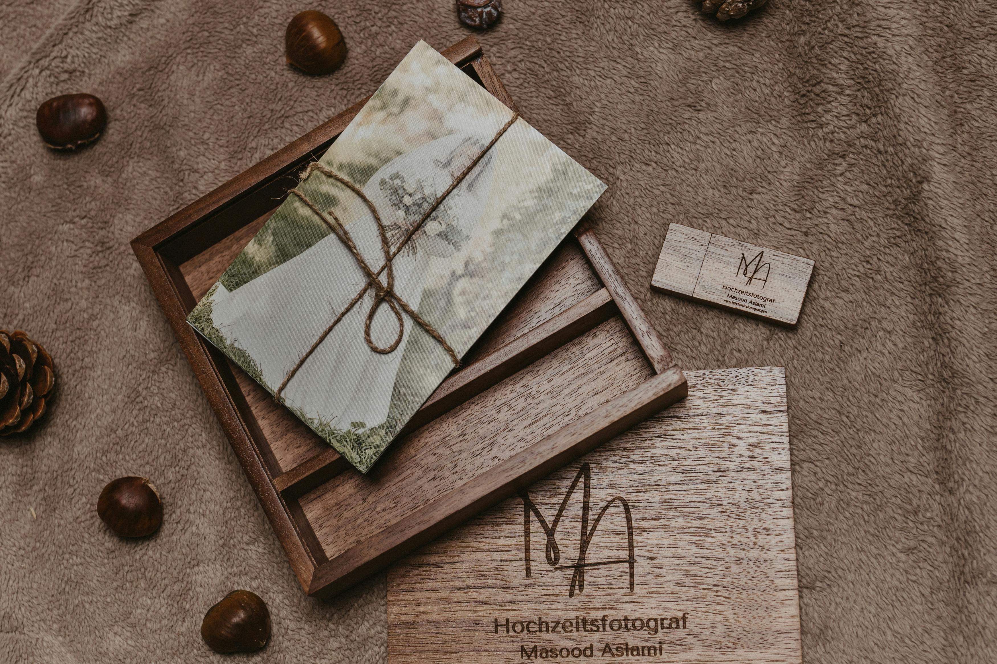 Handcrafted wooden packaging box in Sharjah UAE